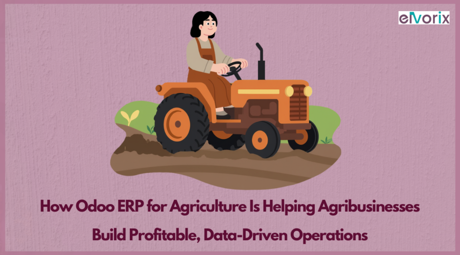 oo ERP for Agriculture supporting crop planning with tractor-based farming